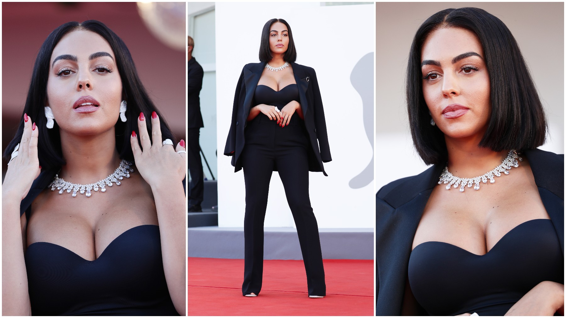 Georgina Rodríguez en Venecia (Getty).