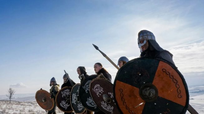 vikingos escudos