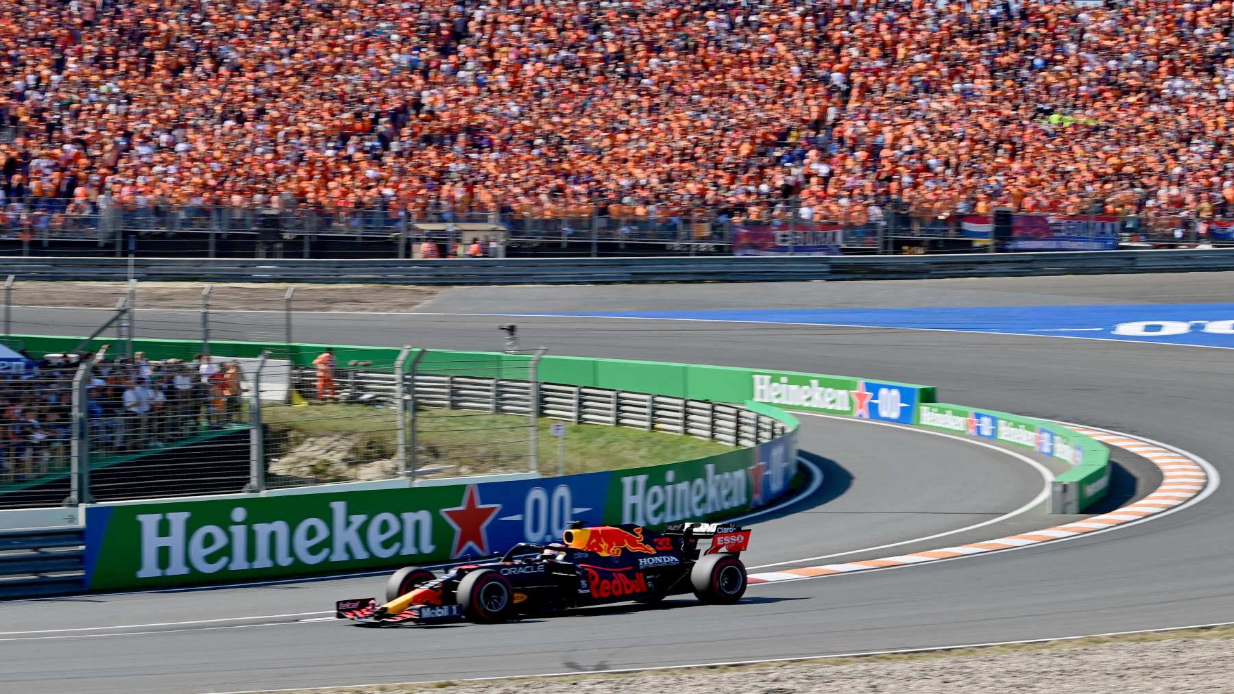 Max Verstappen en el Gran Premio de los Países Bajos. (AFP)