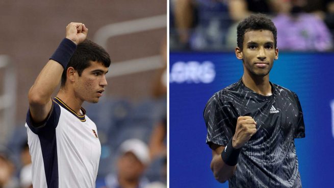 Carlos Alcaraz – Felix Auger-Aliassime: a qué hora y dónde ver en directo y online los cuartos de final del US Open