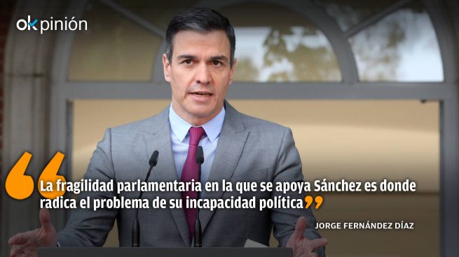 Sánchez: «Mil días fuera de la Constitución»