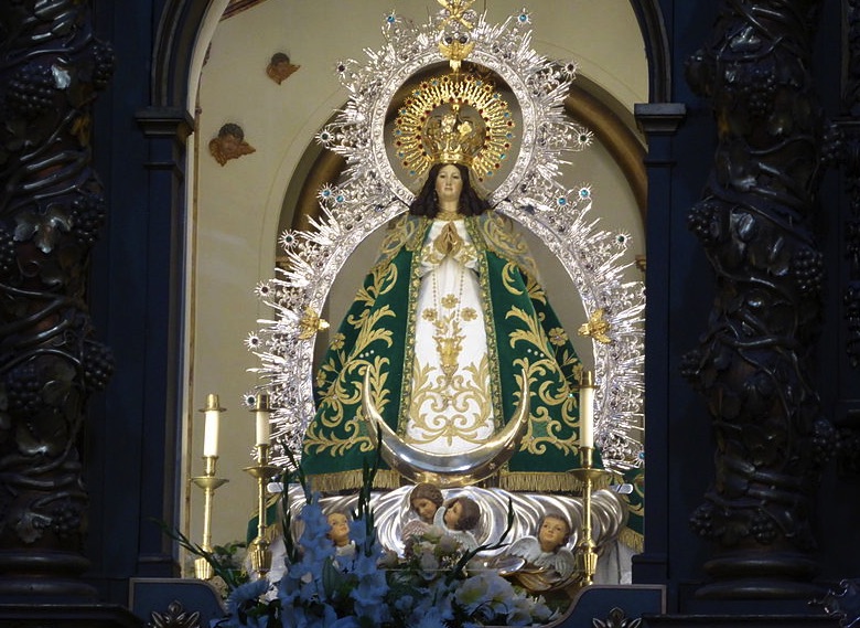 Imagen de archivo de la Virgen en la Catedral de Getafe.