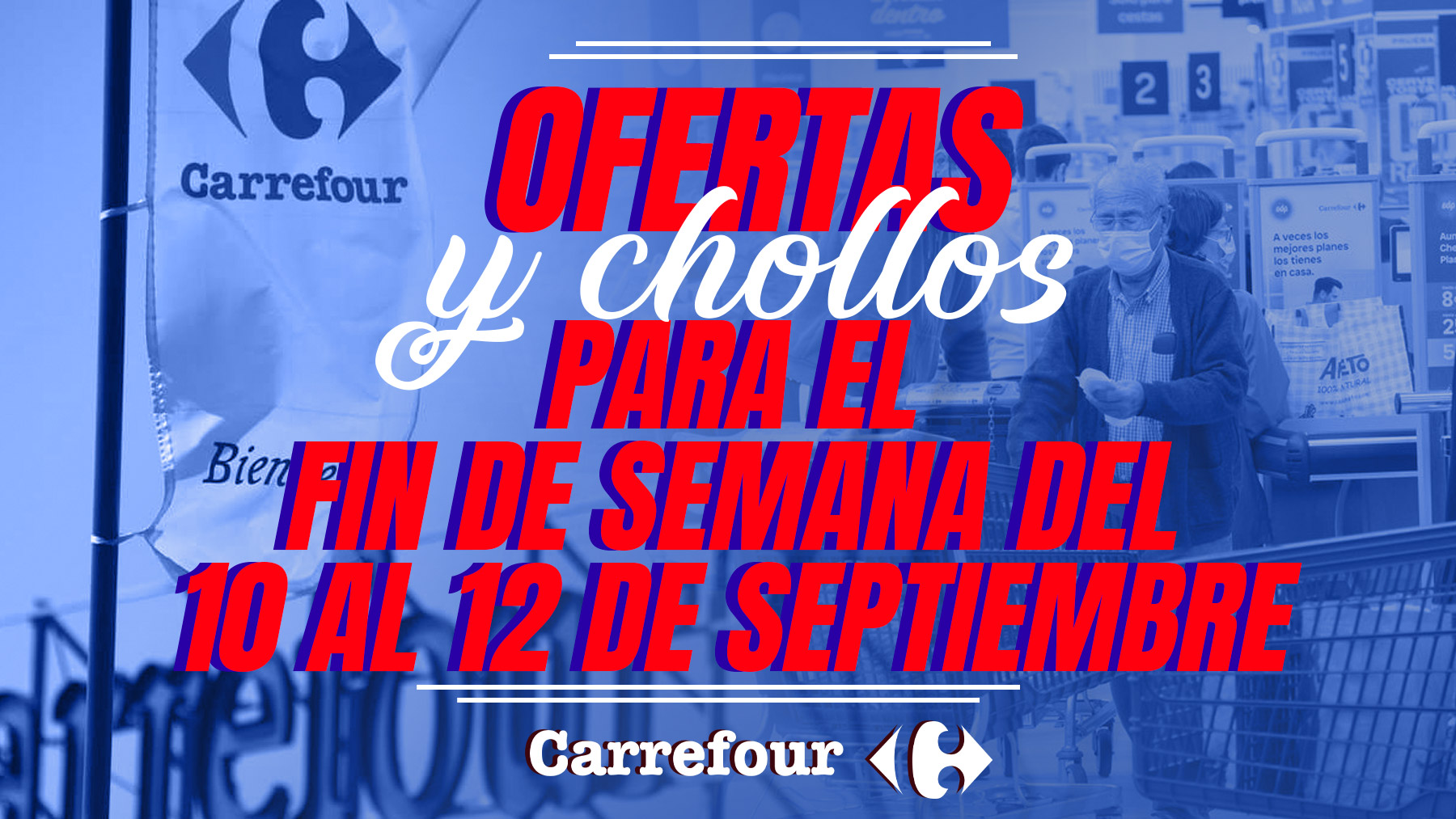 Carrefour: para de semana del al 12 de septiembre
