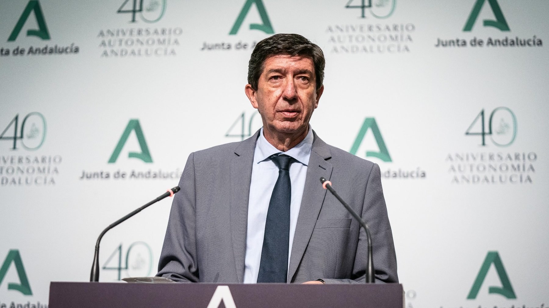 Juan Marín (Cs), vicepresidente de la Junta de Andalucía (EUROPA PRESS).