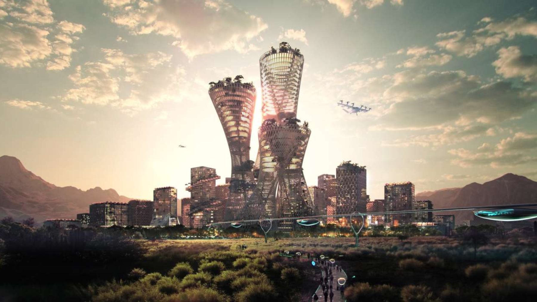 Telosa, la ciudad vanguardista del futuro