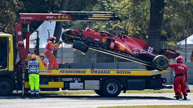 Carlos Sainz accidente