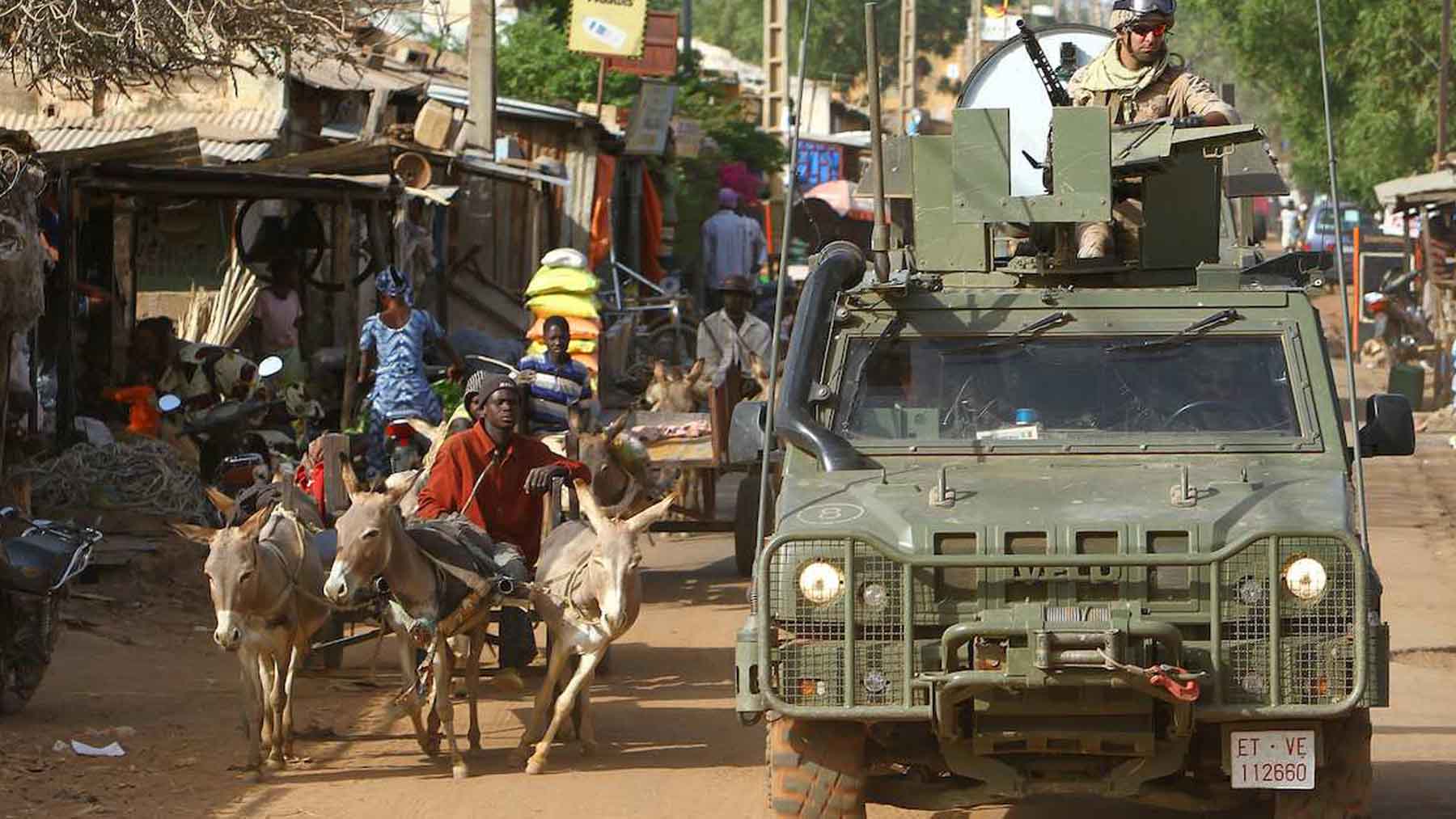 Militares españoles en Malí.