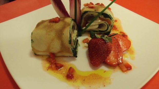 Crepes de verduras