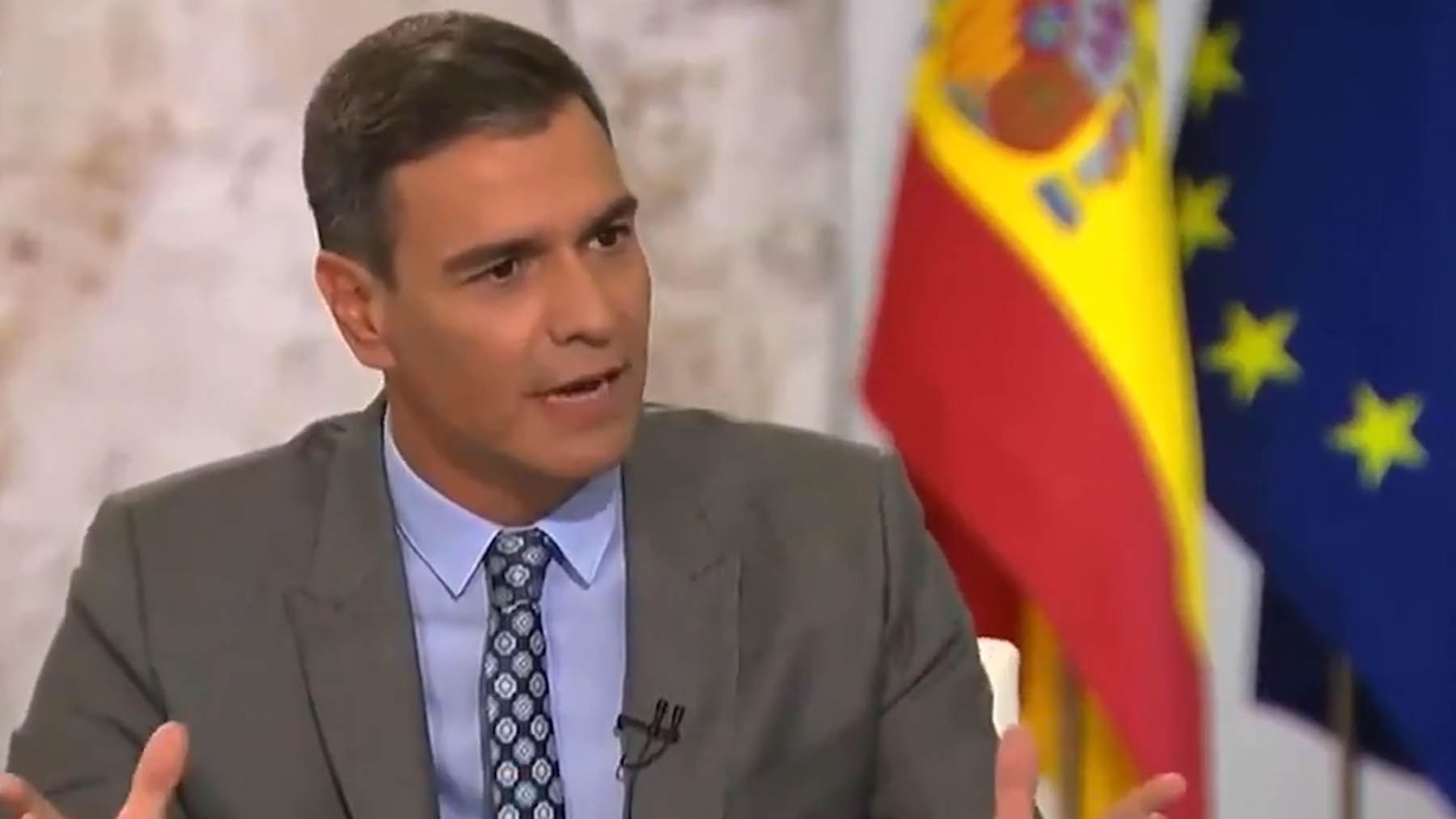 Pedro Sánchez, presidente del Gobierno.