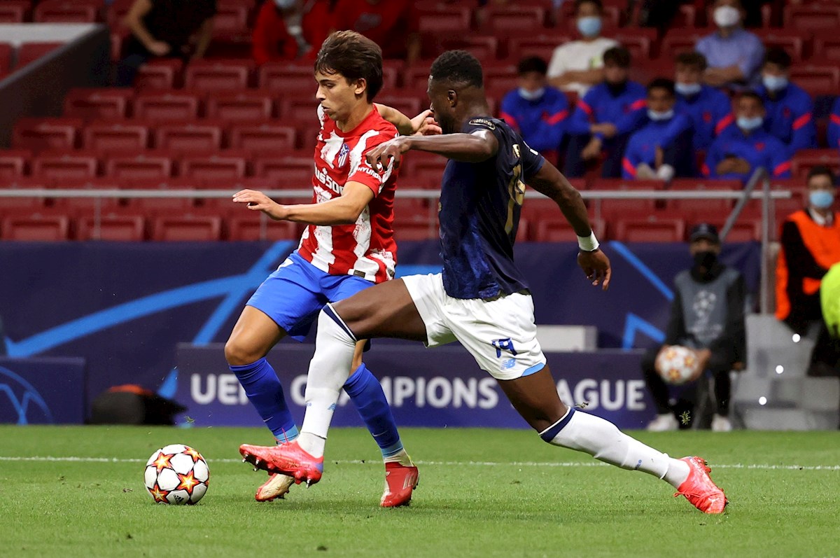 Joao Félix, durante el partido ante el Oporto en el Metropolitano.