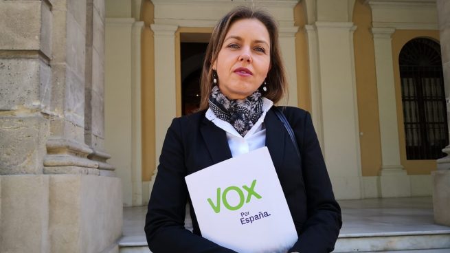 Cristina Peláez, portavoz de Vox en el Ayuntamiento de Sevilla (VOX).
