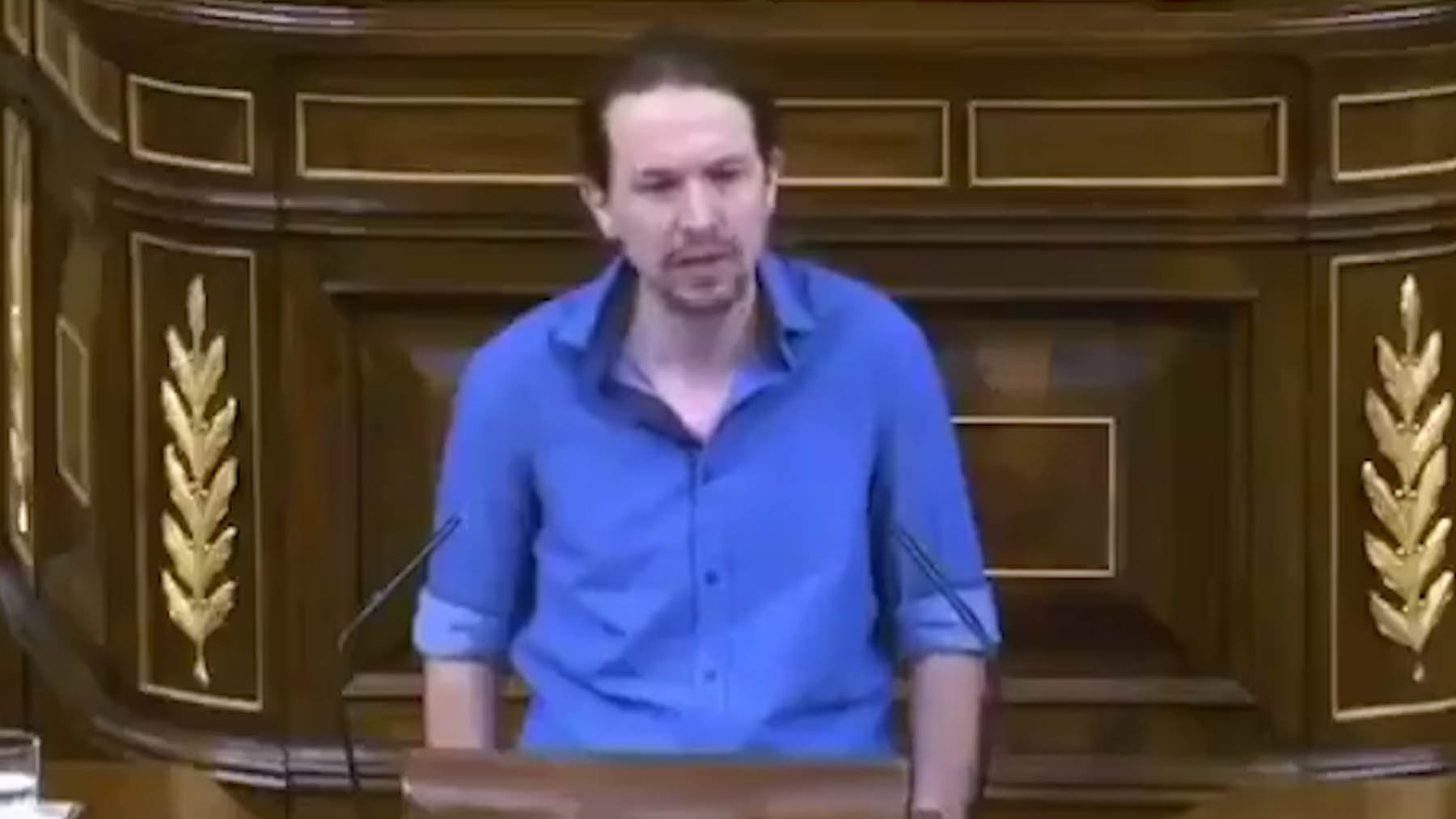 Pablo Iglesias en el Congreso