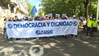 guardias civiles manifestación
