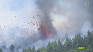 Erupción volcán La Palma