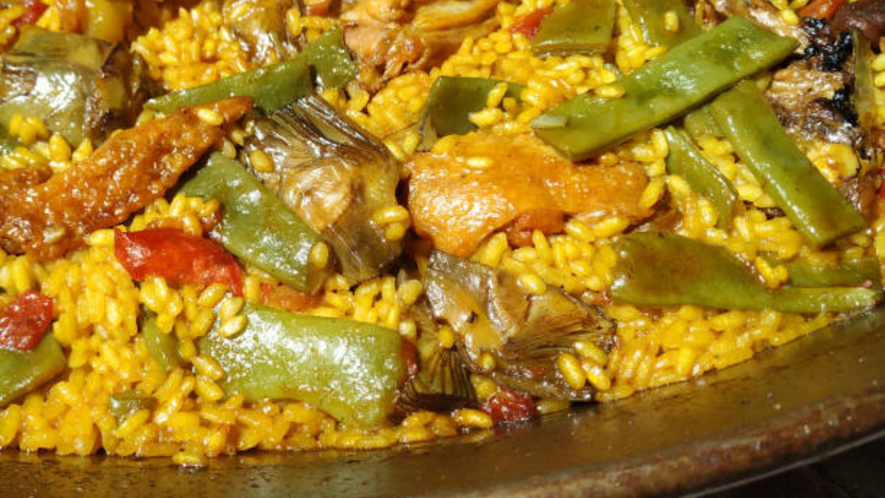 Paella valenciana en vitro (Juanry) Receta de mis-recetas- Cookpad