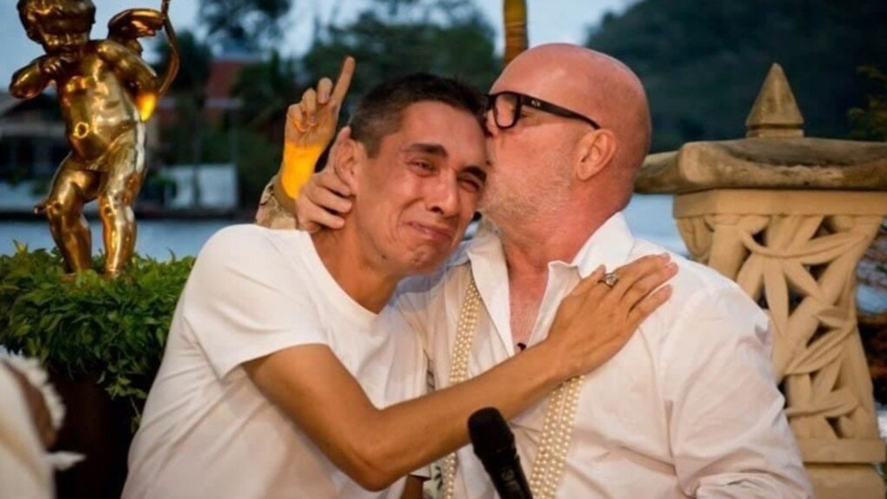 Eder y Hugo el día de su boda.