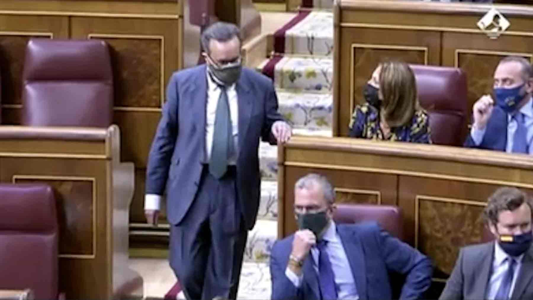 El diputado de Vox José María Sánchez García.