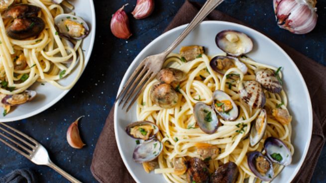 Pasta alle vongole, receta de Masterchef