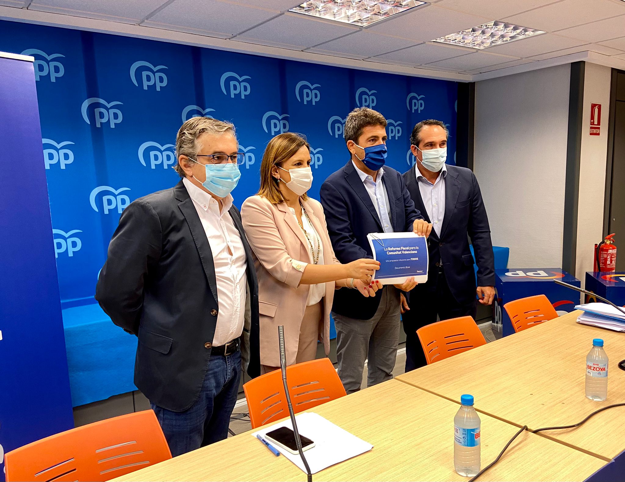 Presentación de la reforma fiscal del PP de la Comunidad Valenciana.