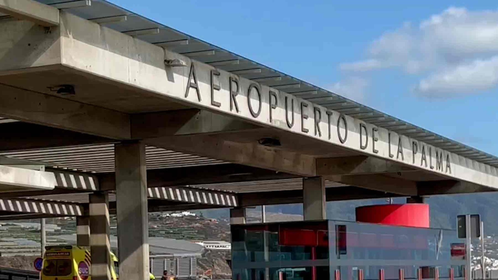 El aeropuerto de La Palma.