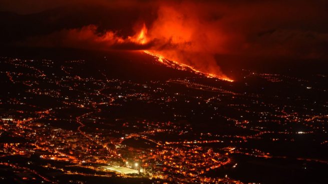terrenos destruidos volcán La Palma