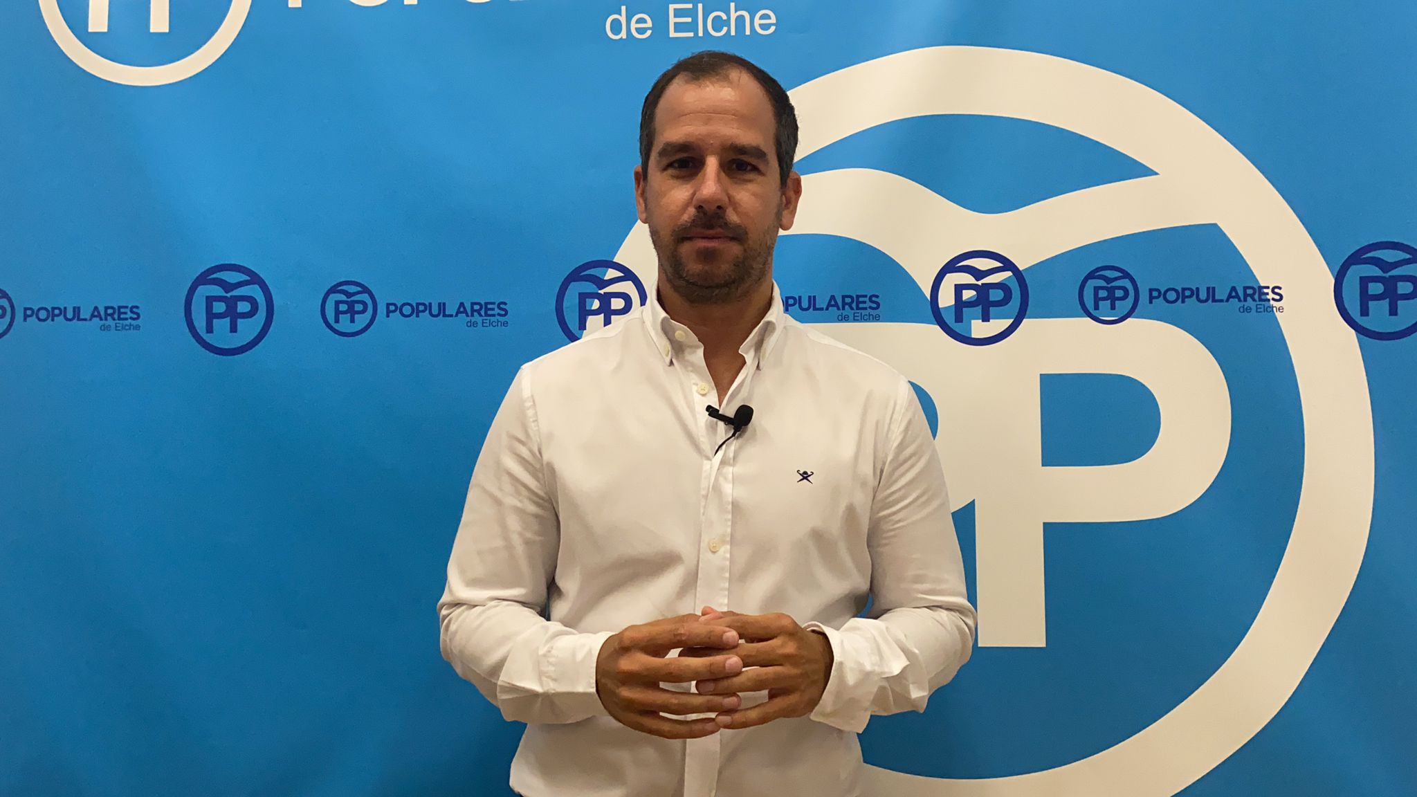 José Navarro, portavoz adjunto del Grupo Popular en el Ayuntamiento de Elche