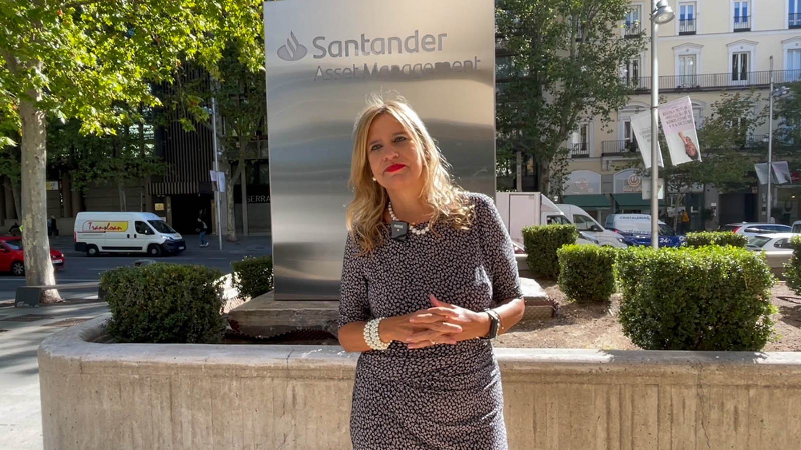 Lola Solana, gestora en Santander AM.