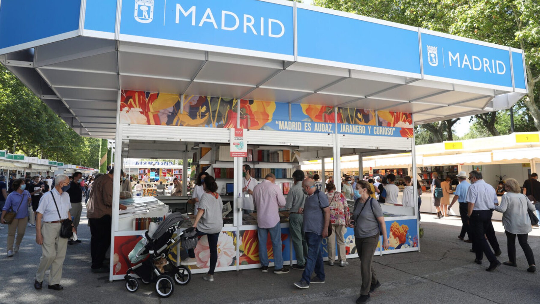 Último día para disfrutar de la Feria del Libro de Madrid 2021