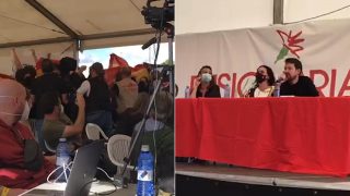 escrache Pablo iglesias