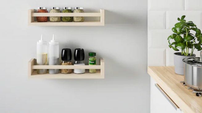 Esta es la estantería de Ikea de 10 euros que ayuda a reducir el ruido  visual en la cocina o el baño