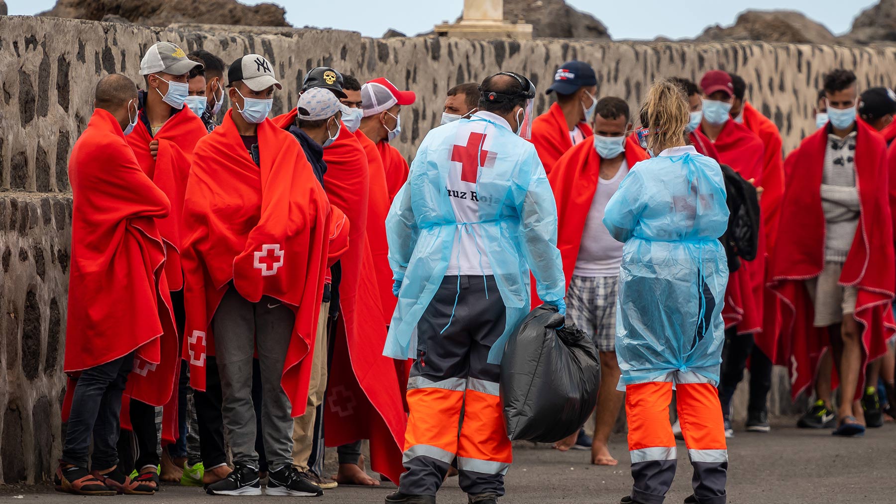 Cientos de inmigrantes ilegales han llegado a Lanzarote durante el mes de septiembre.