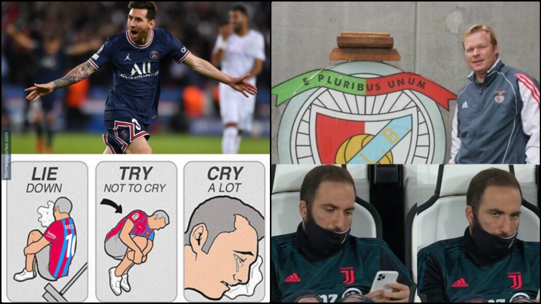 Los mejores memes del Benfica – Barcelona.