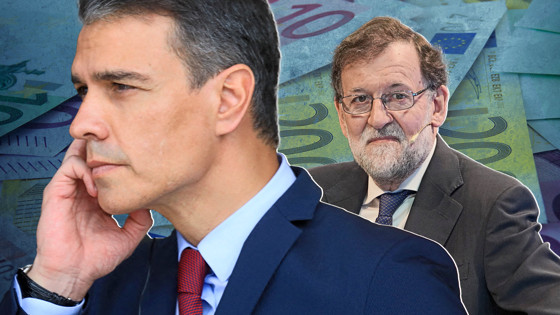 Pedro Sánchez, presidente del Gobierno, y Mariano Rajoy, ex presidente.