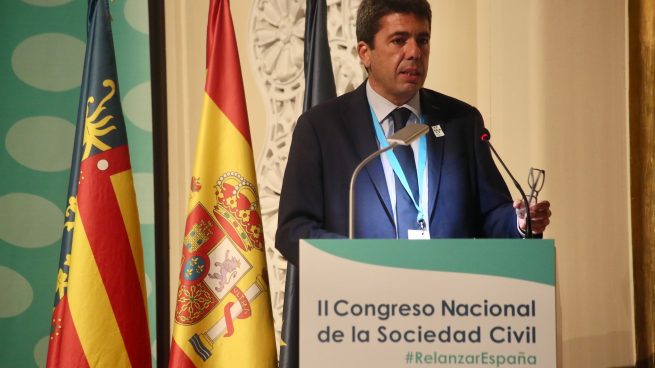 El presidente de la Diputación de Alicante Carlos Mazón.