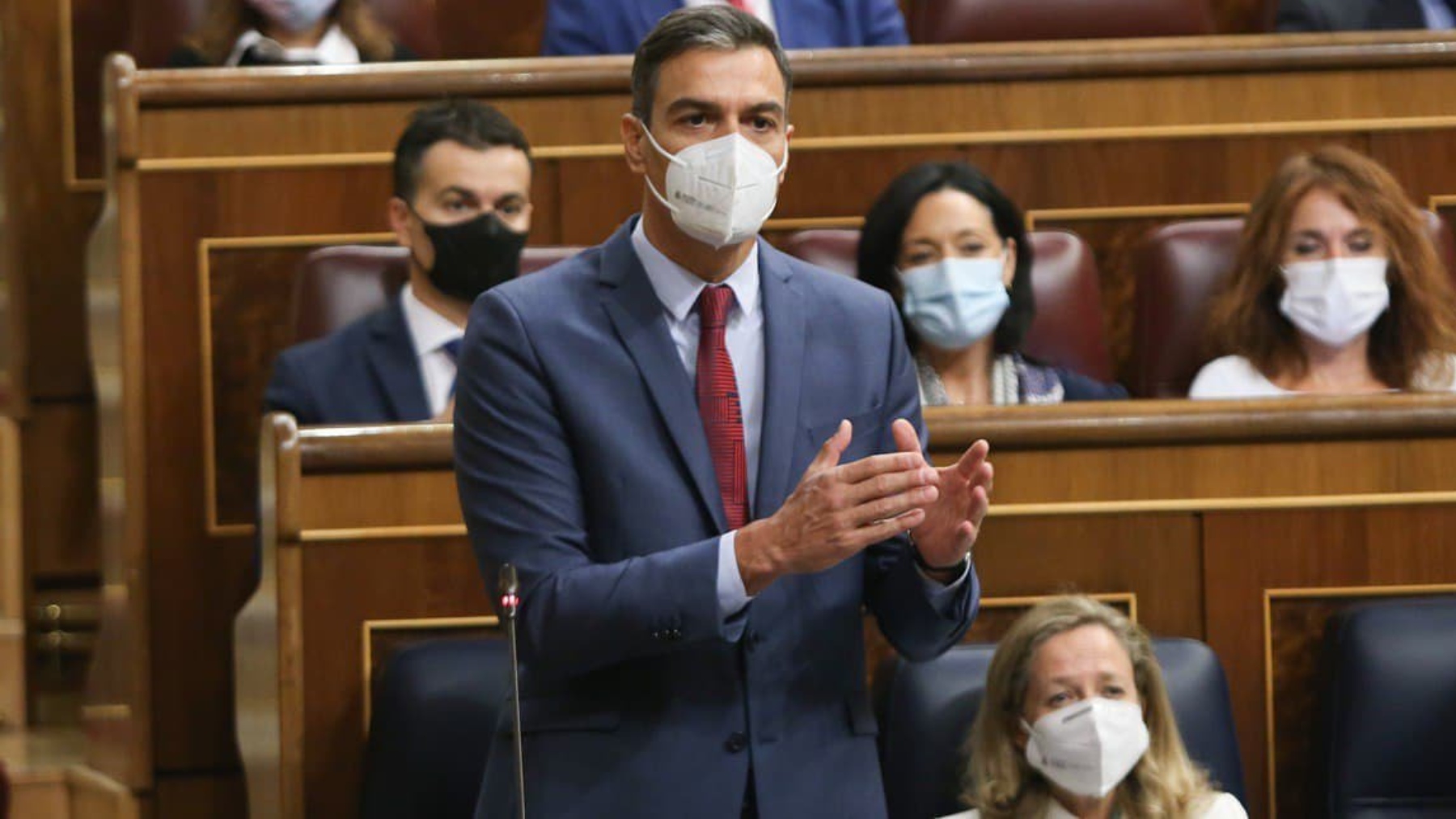 Pedro Sánchez en el Congreso.