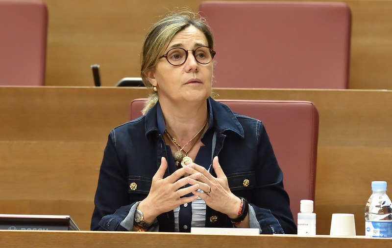 Elena Bastidas, portavoz adjunta del PP en las Cortes Valencianas.