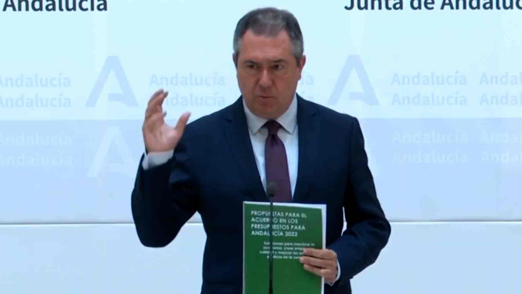 Juan Espadas, secretario general del PSOE-A.