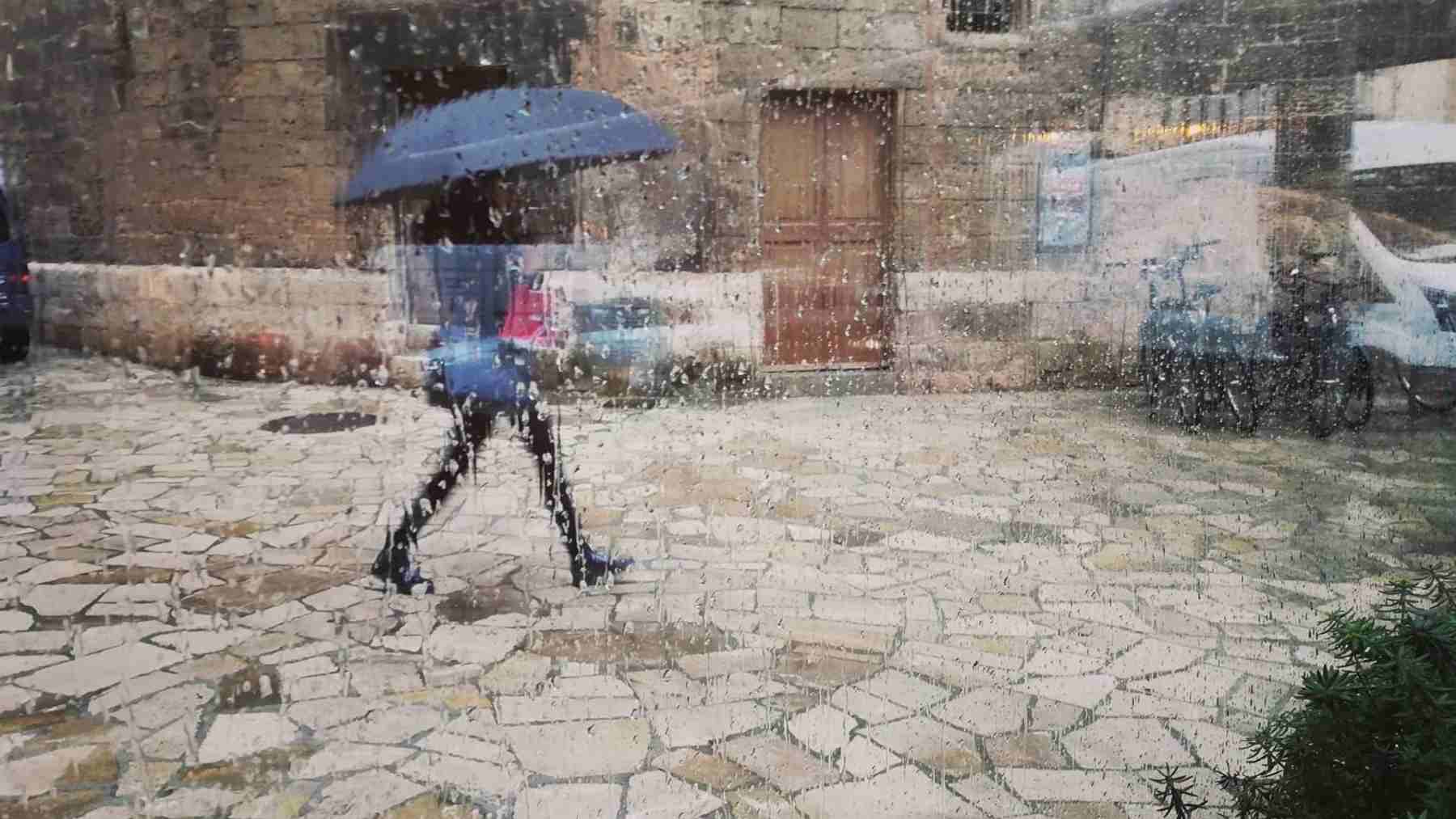 Lluvias intensas en Mallorca. Foto: Europa Press