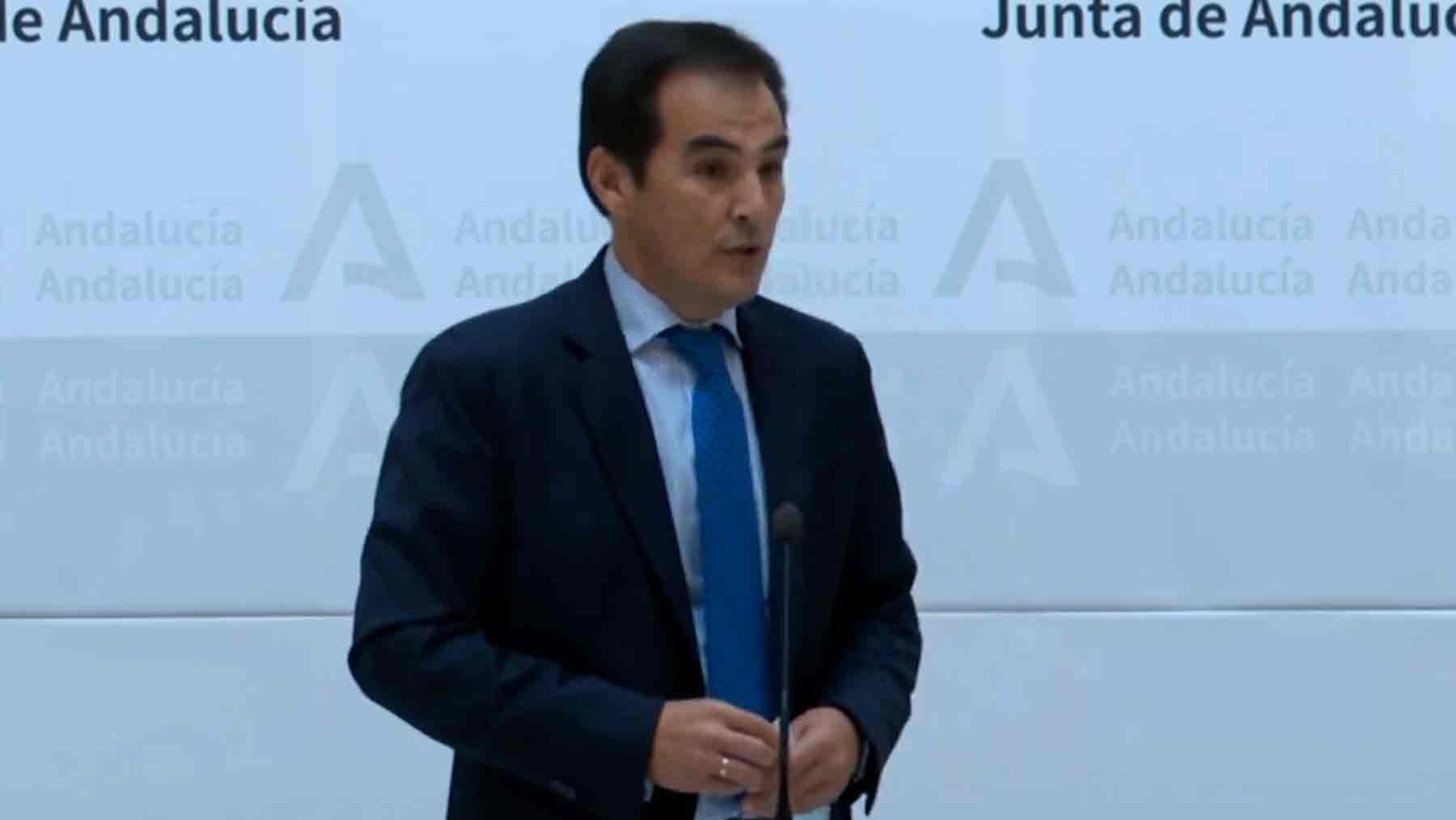 José Antonio Nieto, portavoz del PP en el Parlamento de Andalucía.