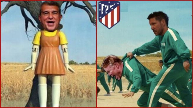 memes atlético barcelona