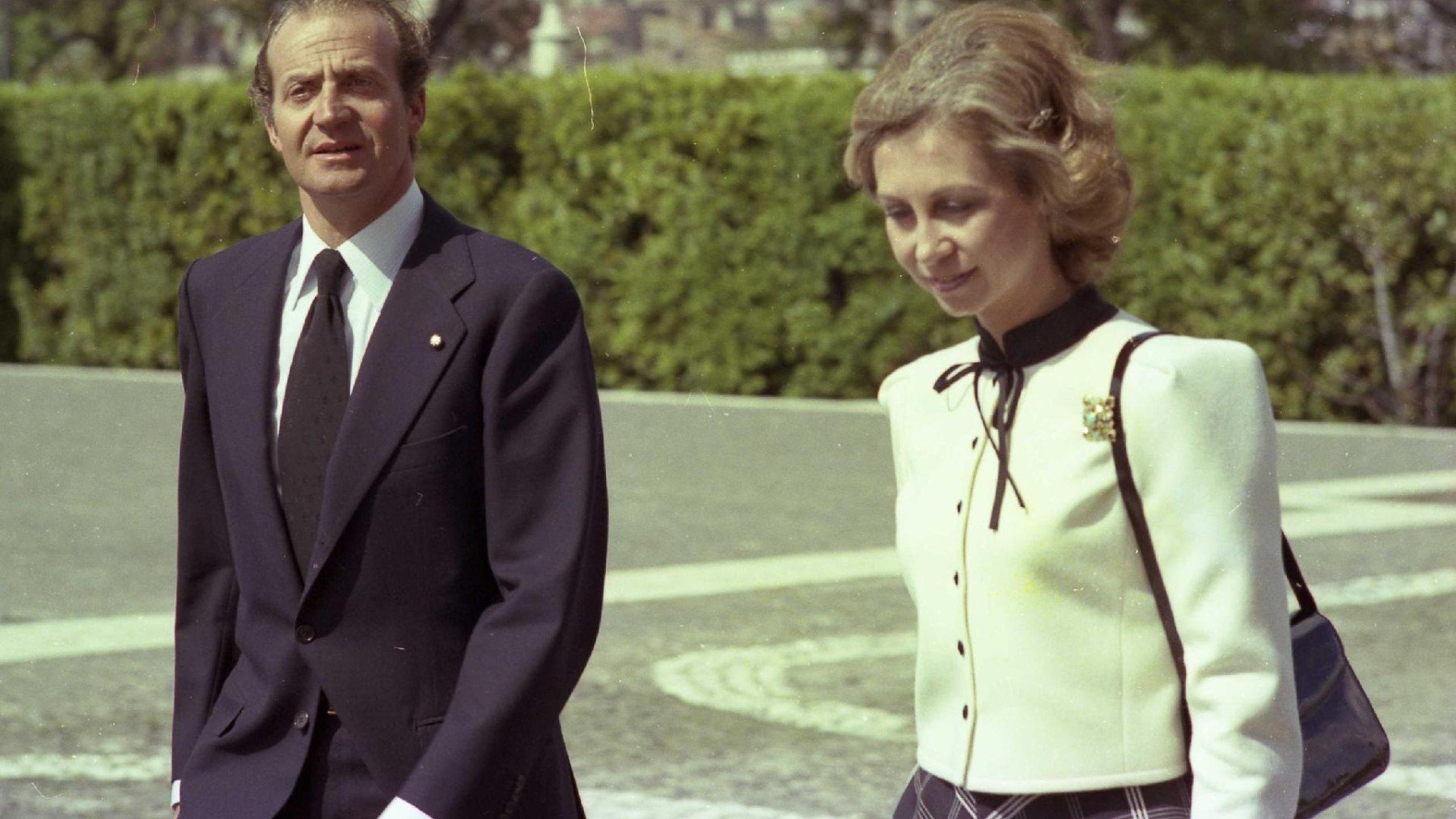 Don Juan Carlos y Doña Sofía en abril de 1981. Foto: CulturaItalia