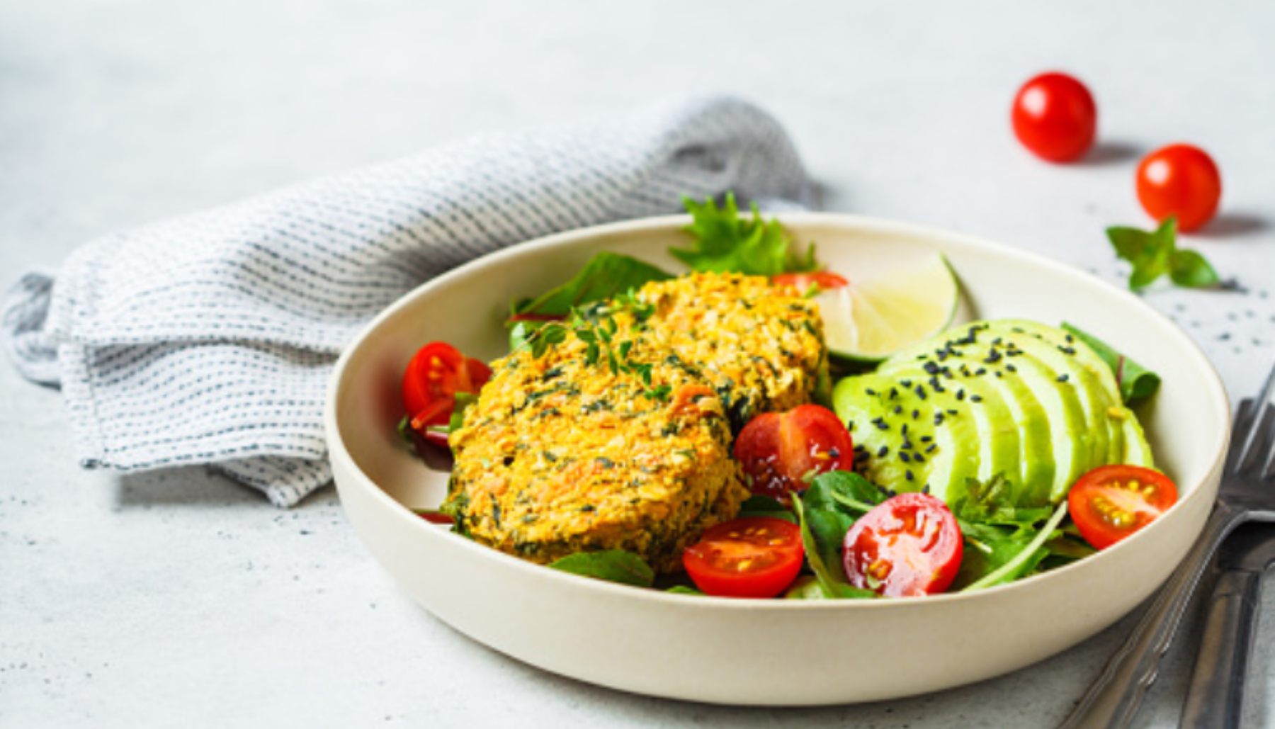 Falafel de calabaza, receta de cena rápida saludable