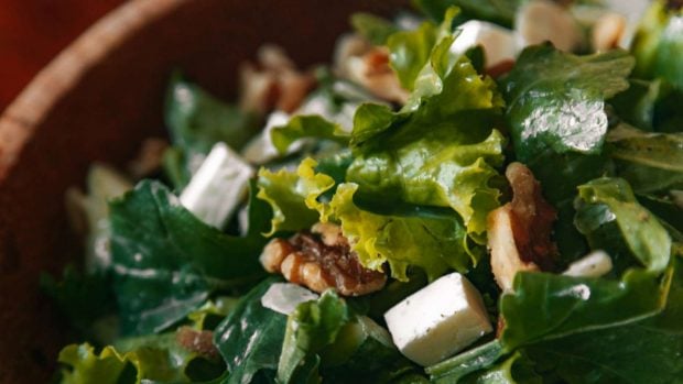 ensalada templada de verduras