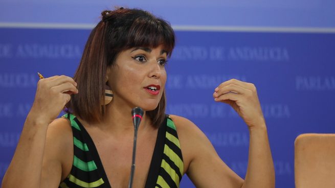 Teresa Rodríguez, portavoz de Adelante Andalucía y parlamentaria no adscrita (MARÍA JOSÉ LÓPEZ / EUROPA PRESS).