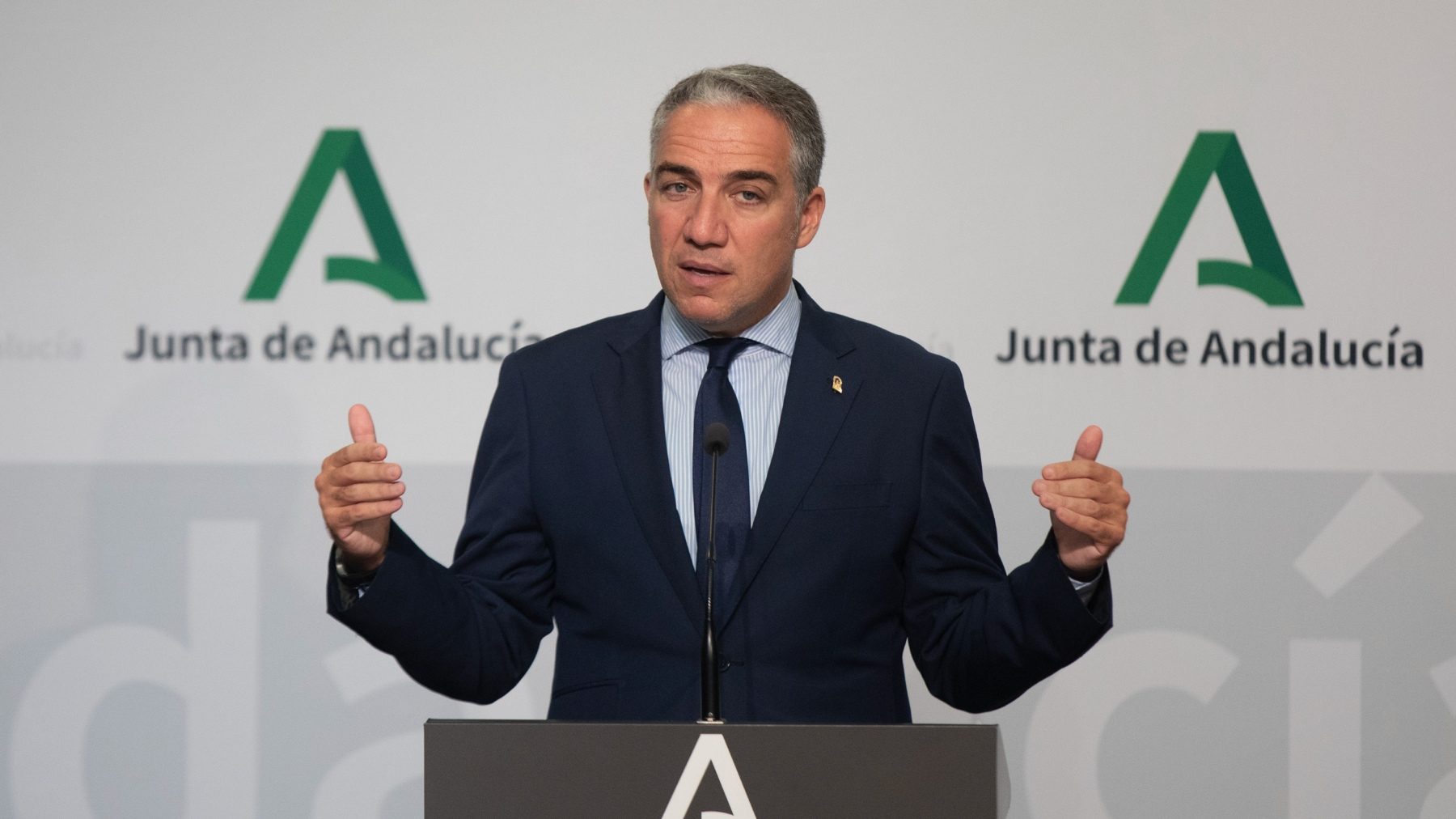 Elías Bendodo, consejero de Presidencia de la Junta de Andalucía (MARÍA JOSÉ LÓPEZ / EUROPA PRESS). (1)