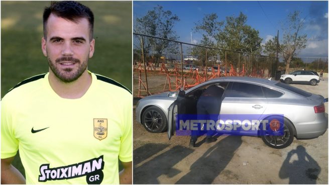 Nikos Tsoumanis y su coche (Metrosport)