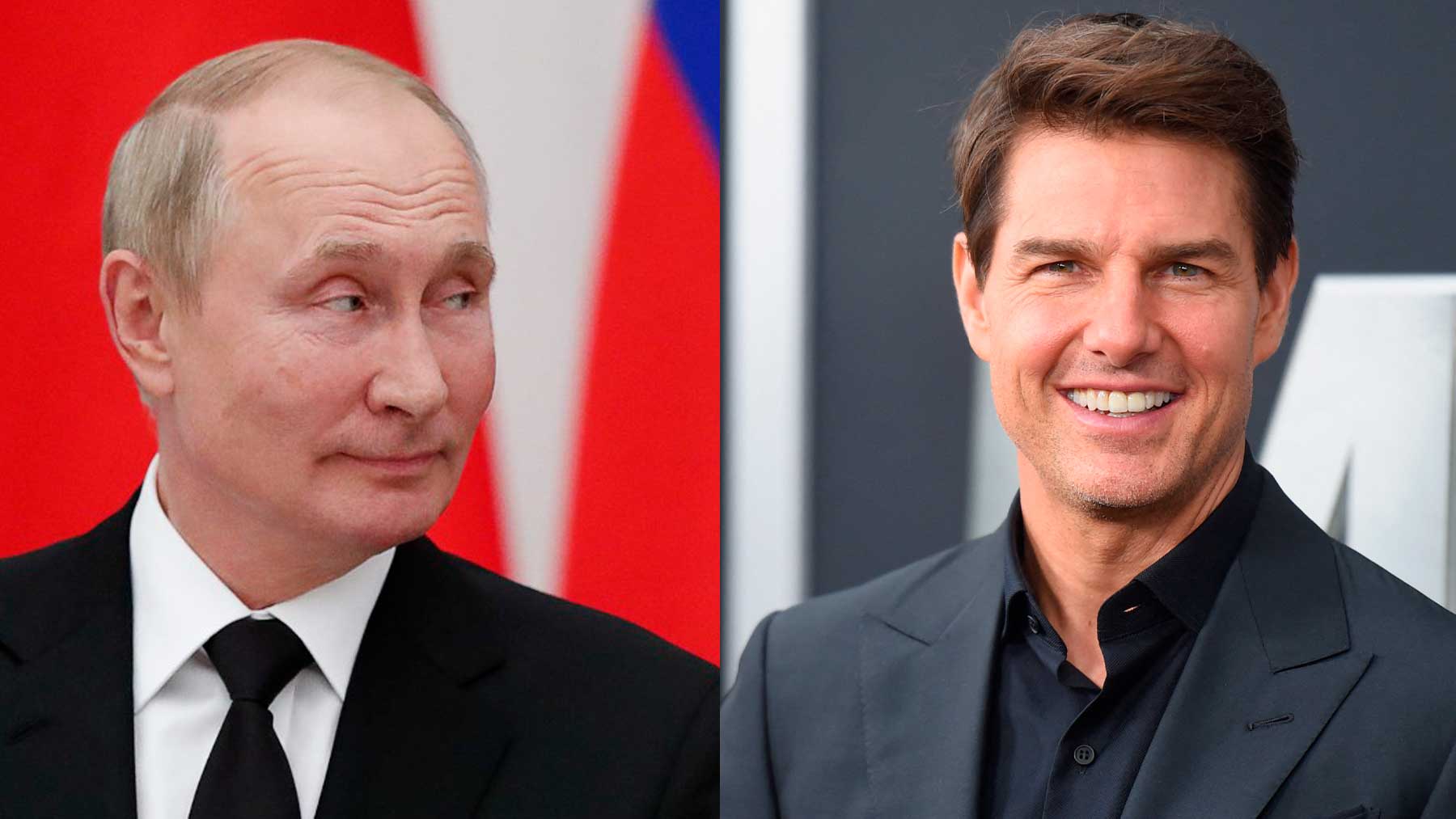 Vladimir Putin y Tom Cruise.