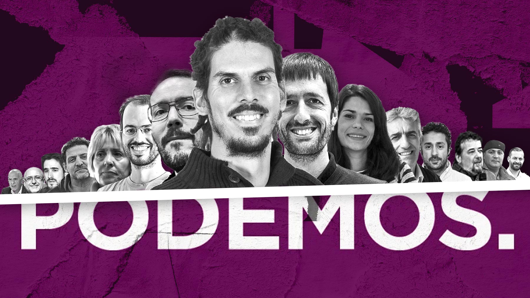 Listado de cargos y ex cargos de Podemos condenados por la Justicia. (Elaboración: OKDIARIO)