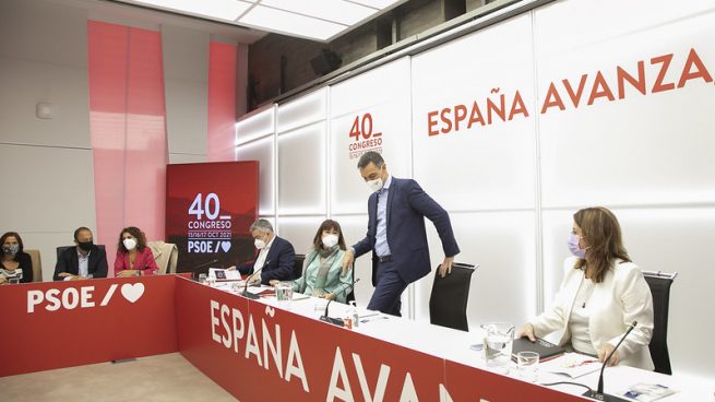 Pedro Sánchez ejecutiva PSOE