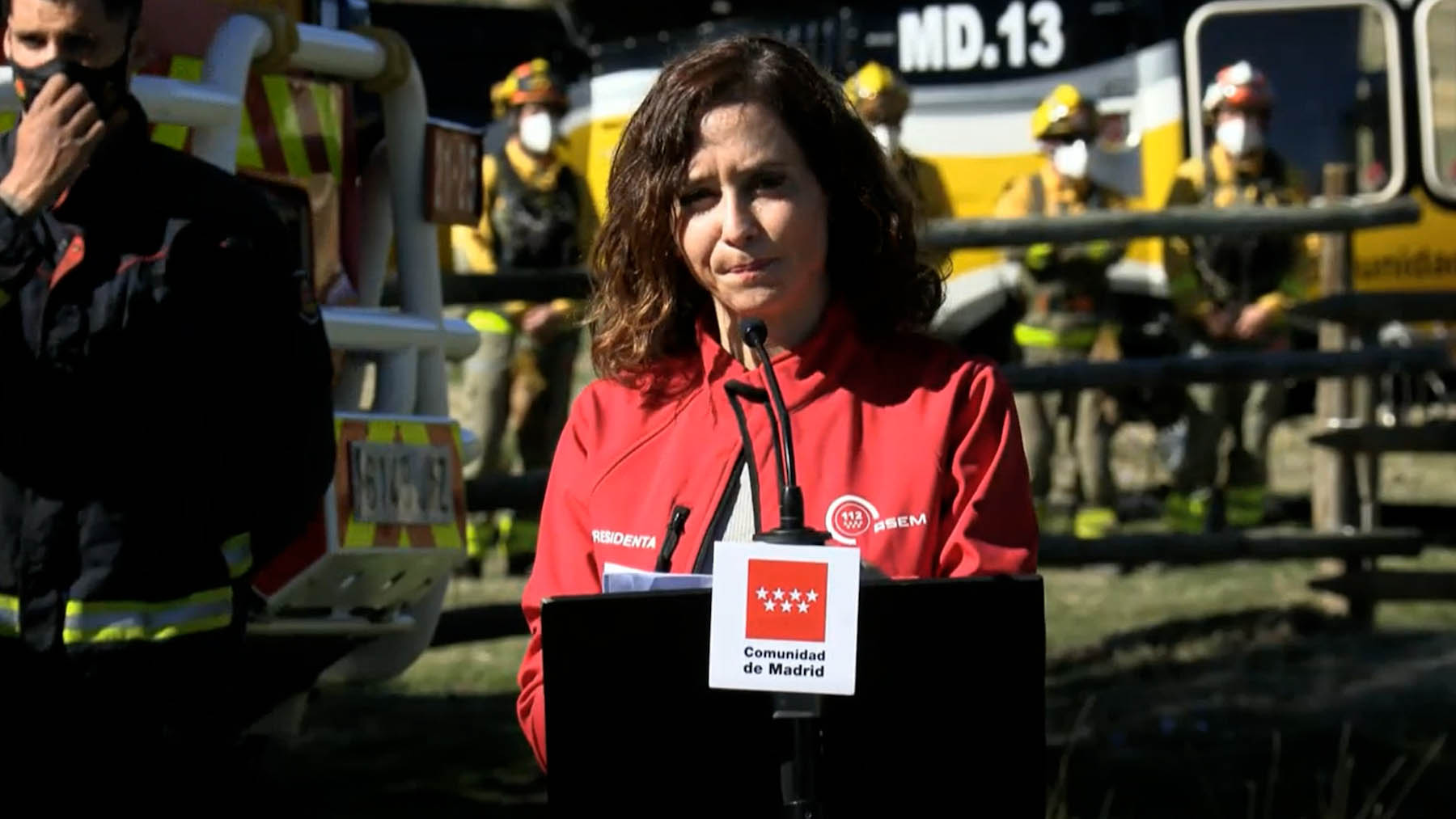 La presidenta de la Comunidad de Madrid, Isabel Díaz Ayuso.